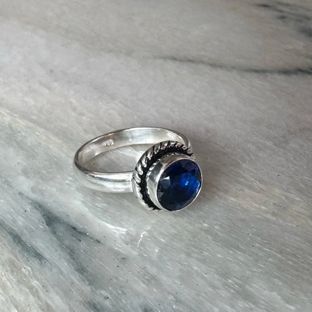 NWOT Sundance Blueberry Hill Ring, Tanzanite, Sterling Silver